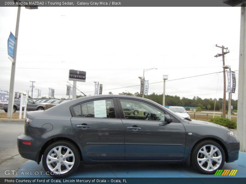 Galaxy Gray Mica / Black 2009 Mazda MAZDA3 i Touring Sedan