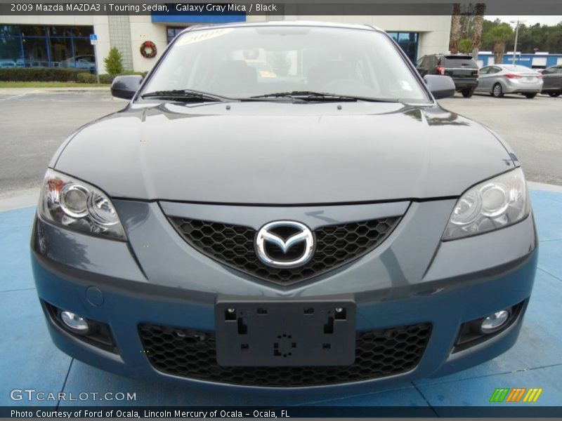 Galaxy Gray Mica / Black 2009 Mazda MAZDA3 i Touring Sedan