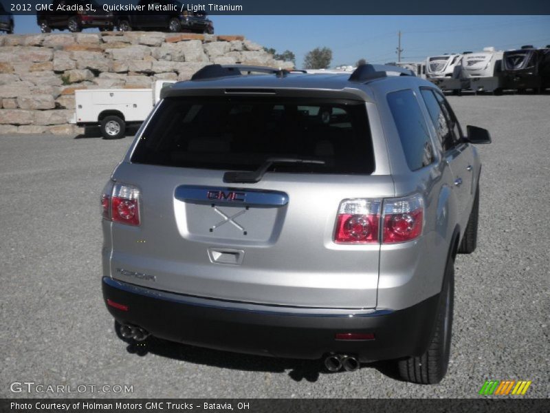Quicksilver Metallic / Light Titanium 2012 GMC Acadia SL