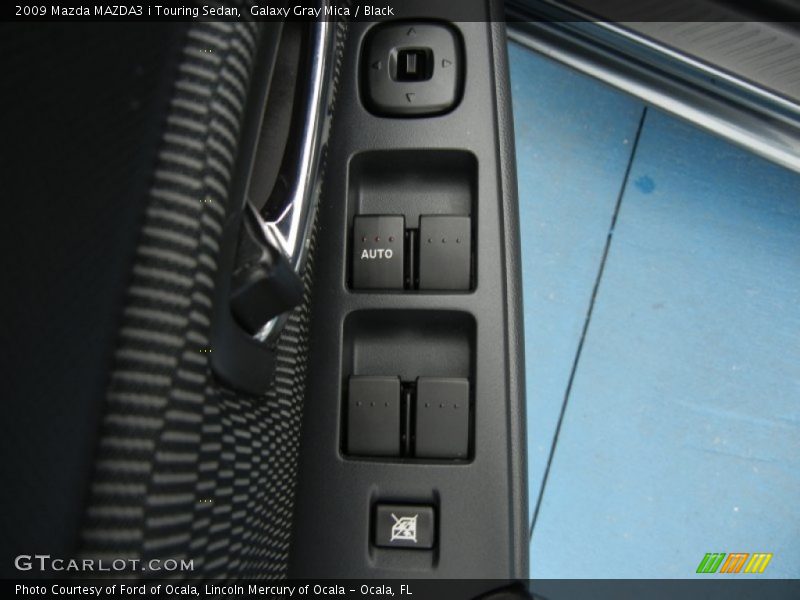 Galaxy Gray Mica / Black 2009 Mazda MAZDA3 i Touring Sedan