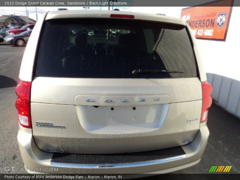 Sandstone / Black/Light Graystone 2013 Dodge Grand Caravan Crew