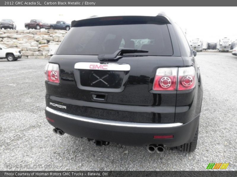 Carbon Black Metallic / Ebony 2012 GMC Acadia SL