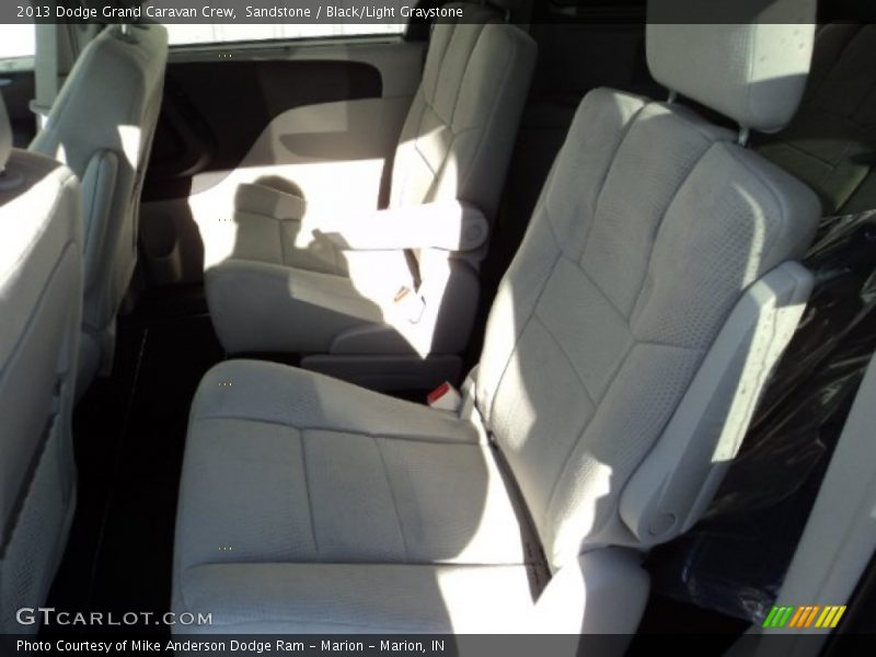 Sandstone / Black/Light Graystone 2013 Dodge Grand Caravan Crew