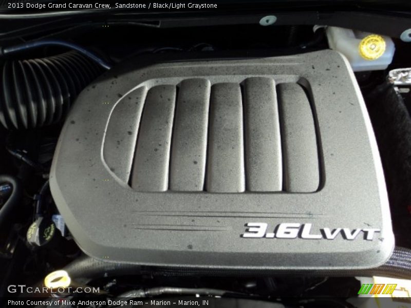 Sandstone / Black/Light Graystone 2013 Dodge Grand Caravan Crew