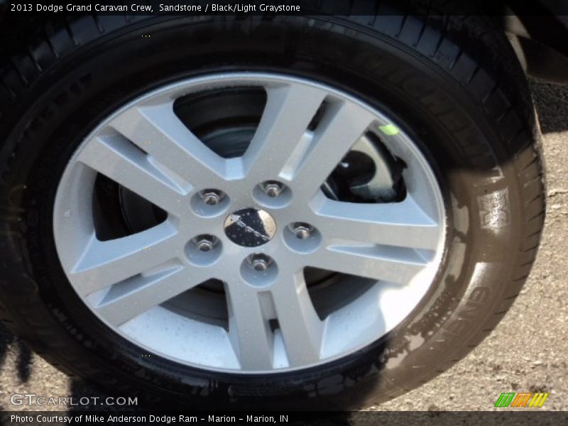 Sandstone / Black/Light Graystone 2013 Dodge Grand Caravan Crew