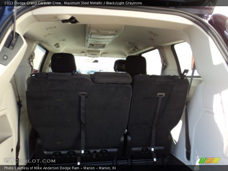Maximum Steel Metallic / Black/Light Graystone 2013 Dodge Grand Caravan Crew