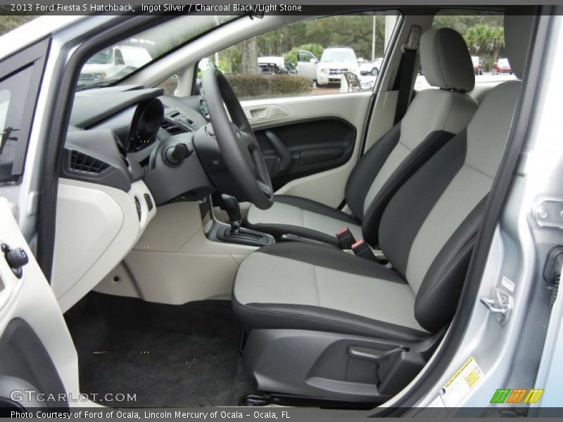 Front Seat of 2013 Fiesta S Hatchback