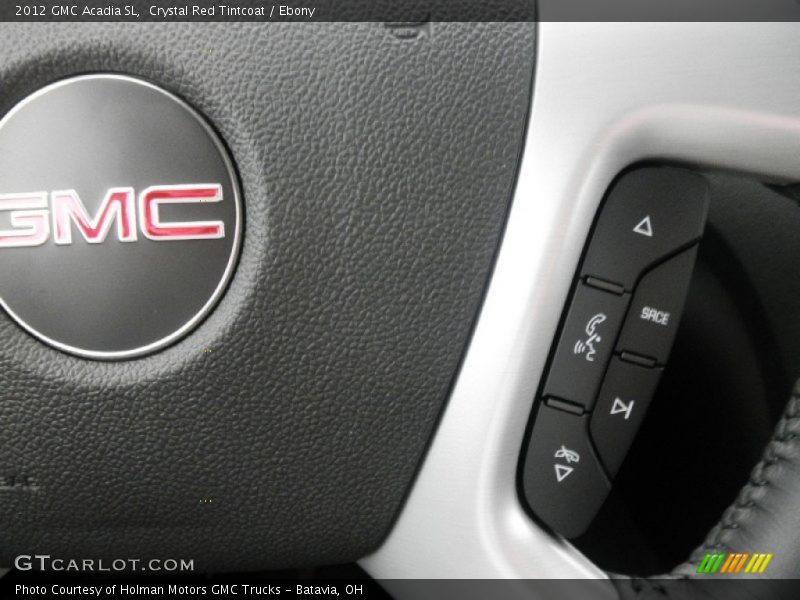 Crystal Red Tintcoat / Ebony 2012 GMC Acadia SL