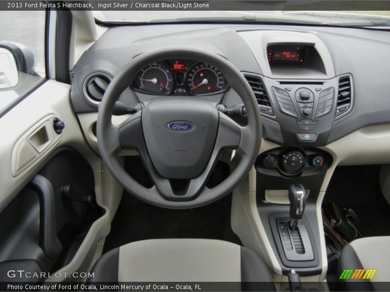 Dashboard of 2013 Fiesta S Hatchback