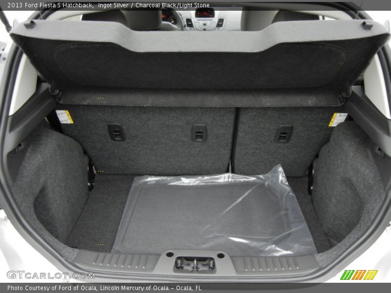  2013 Fiesta S Hatchback Trunk