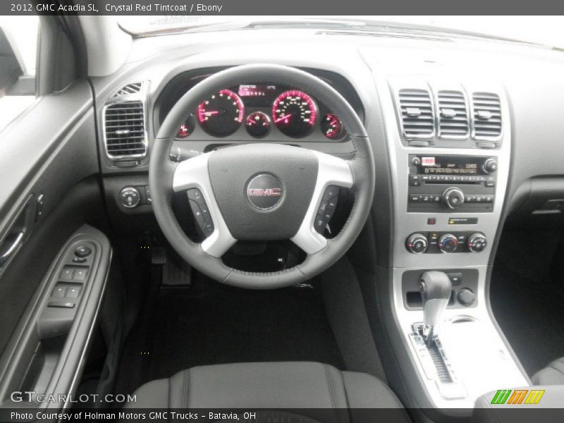Crystal Red Tintcoat / Ebony 2012 GMC Acadia SL