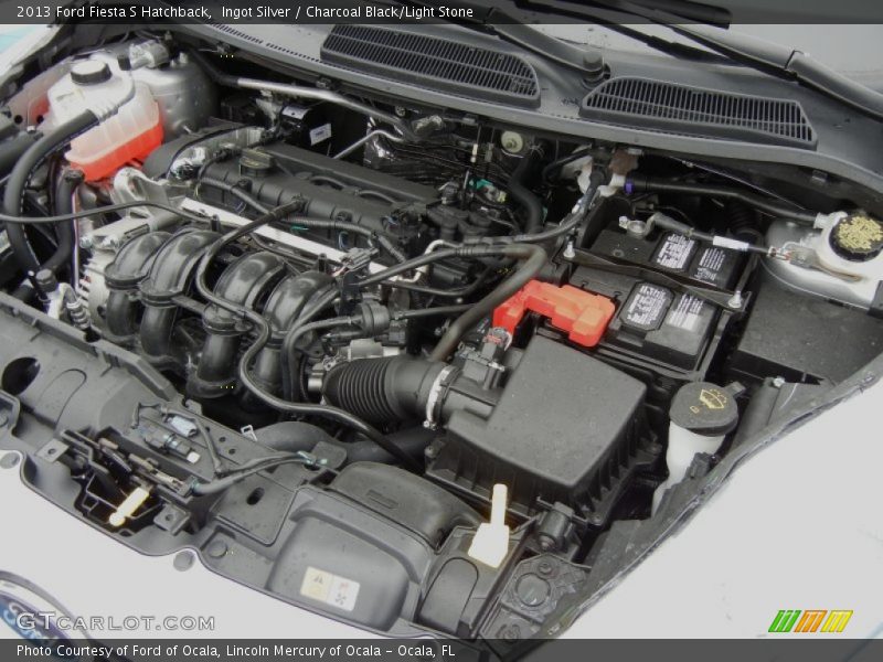  2013 Fiesta S Hatchback Engine - 1.6 Liter DOHC 16-Valve Ti-VCT Duratec 4 Cylinder
