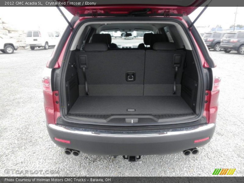 Crystal Red Tintcoat / Ebony 2012 GMC Acadia SL
