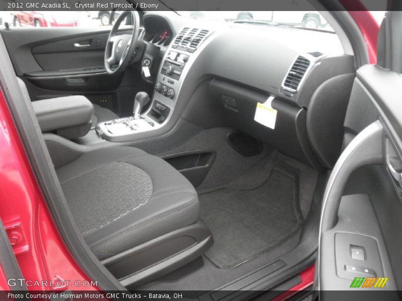 Crystal Red Tintcoat / Ebony 2012 GMC Acadia SL