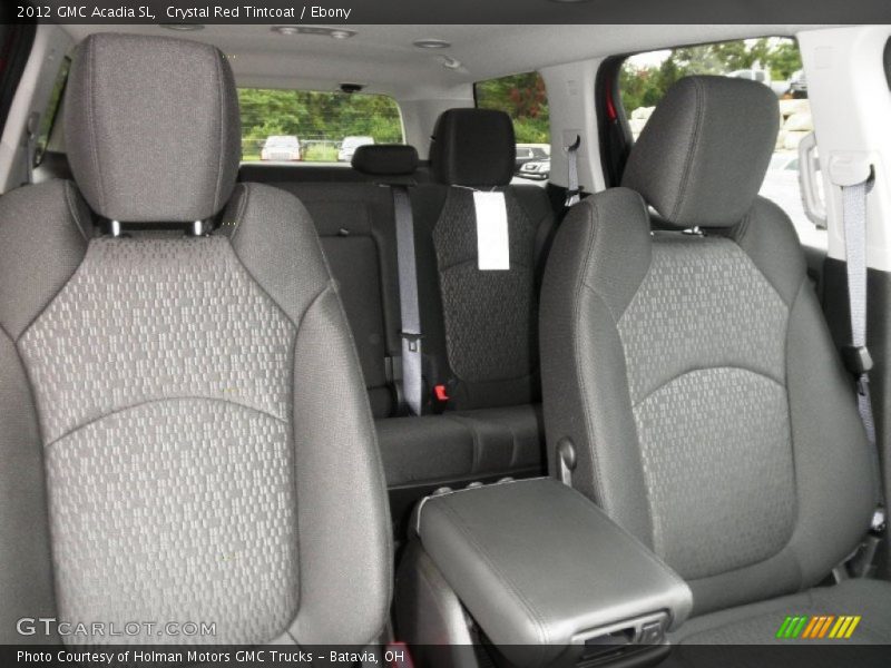 Crystal Red Tintcoat / Ebony 2012 GMC Acadia SL