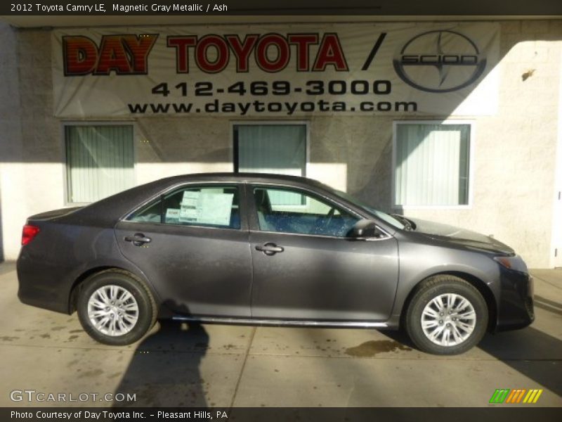 Magnetic Gray Metallic / Ash 2012 Toyota Camry LE
