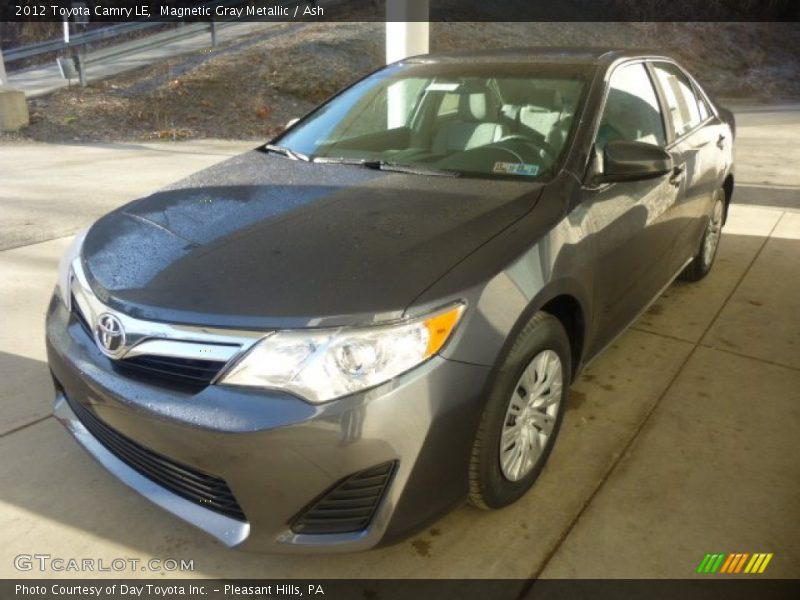 Magnetic Gray Metallic / Ash 2012 Toyota Camry LE
