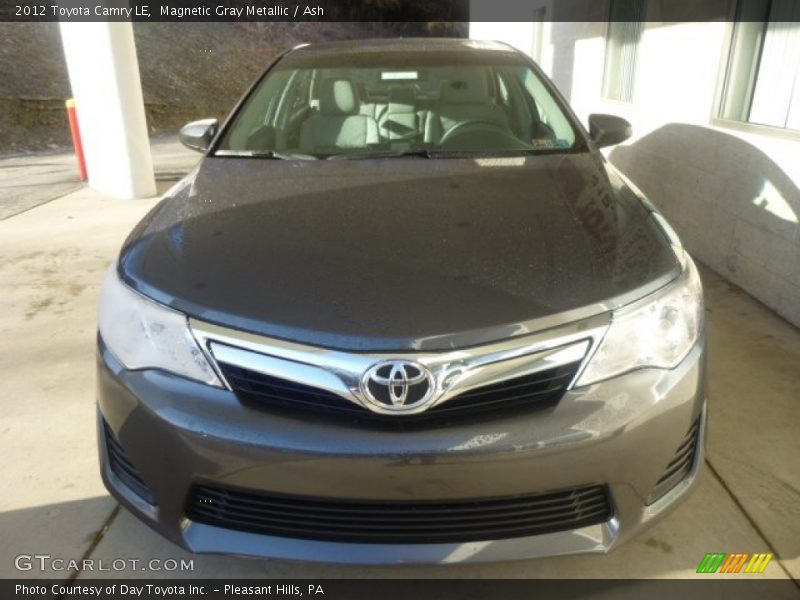 Magnetic Gray Metallic / Ash 2012 Toyota Camry LE