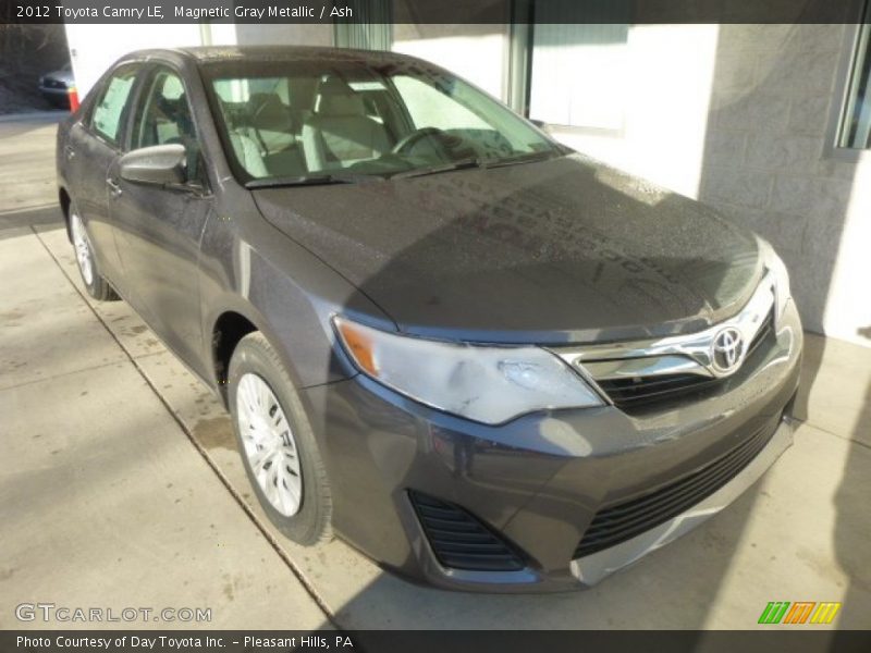Magnetic Gray Metallic / Ash 2012 Toyota Camry LE