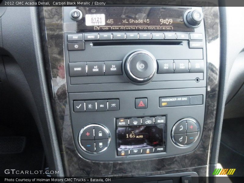 Carbon Black Metallic / Ebony 2012 GMC Acadia Denali
