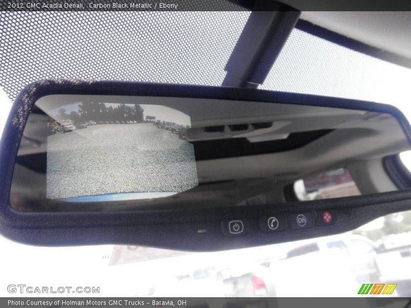 Carbon Black Metallic / Ebony 2012 GMC Acadia Denali