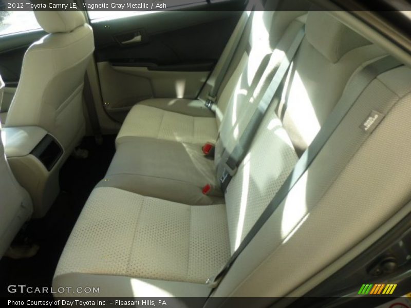 Magnetic Gray Metallic / Ash 2012 Toyota Camry LE