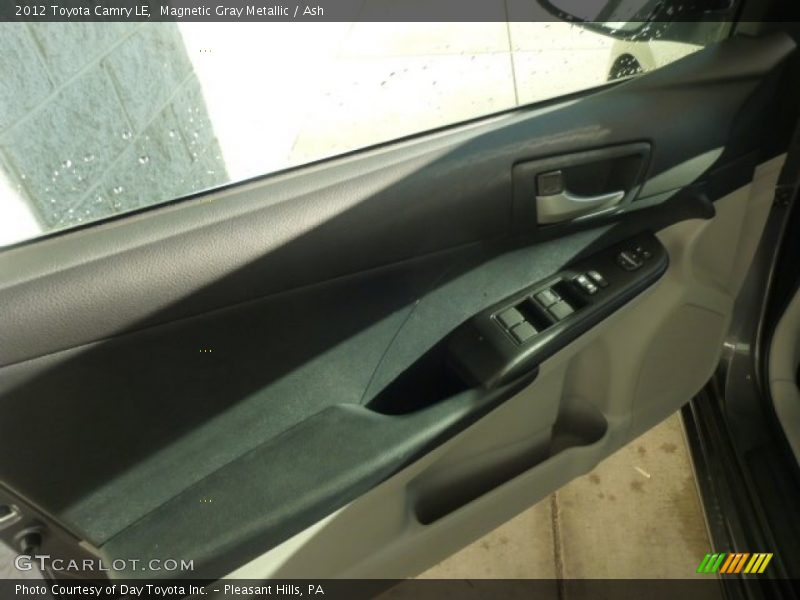 Magnetic Gray Metallic / Ash 2012 Toyota Camry LE
