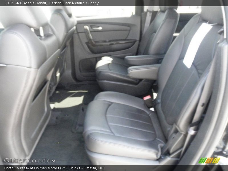 Carbon Black Metallic / Ebony 2012 GMC Acadia Denali