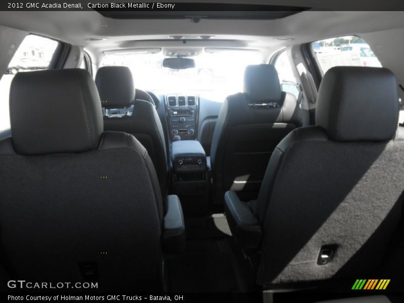 Carbon Black Metallic / Ebony 2012 GMC Acadia Denali