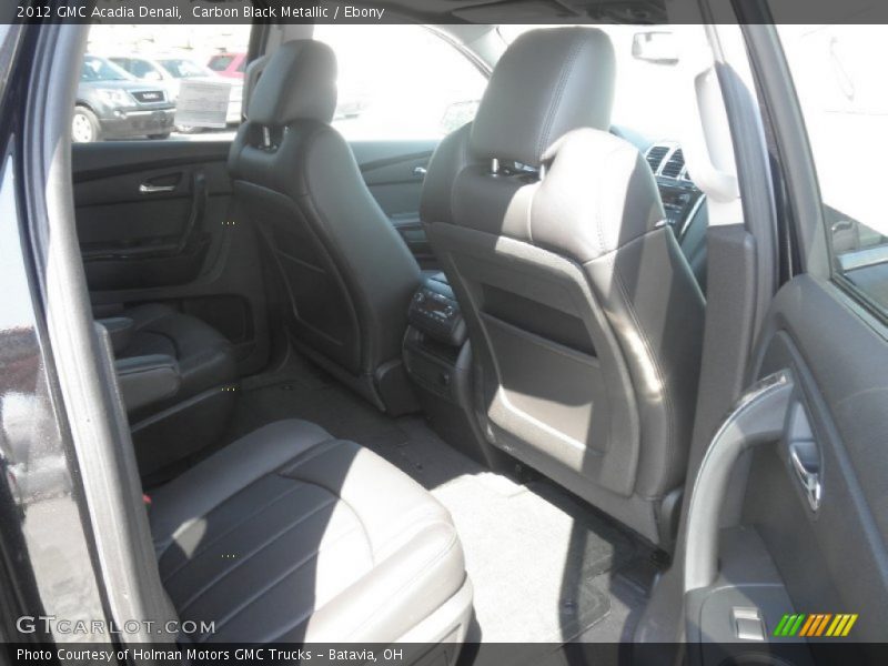 Carbon Black Metallic / Ebony 2012 GMC Acadia Denali