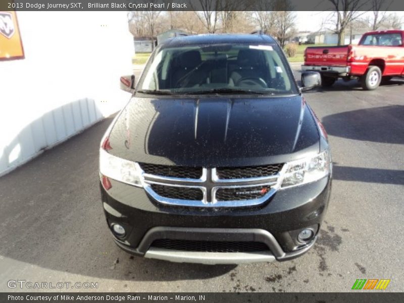Brilliant Black Crystal Pearl / Black 2013 Dodge Journey SXT
