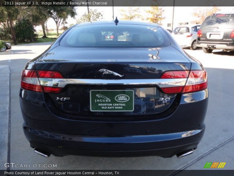Indigo Metallic / Barley/Warm Charcoal 2013 Jaguar XF 3.0