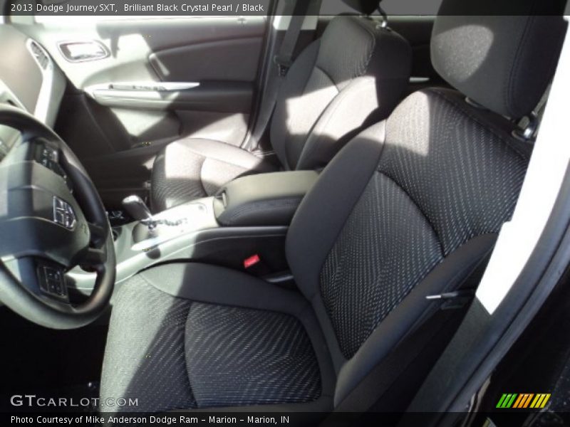 Brilliant Black Crystal Pearl / Black 2013 Dodge Journey SXT