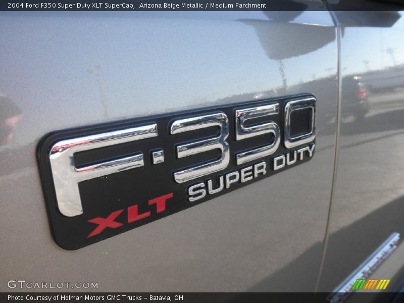 Arizona Beige Metallic / Medium Parchment 2004 Ford F350 Super Duty XLT SuperCab