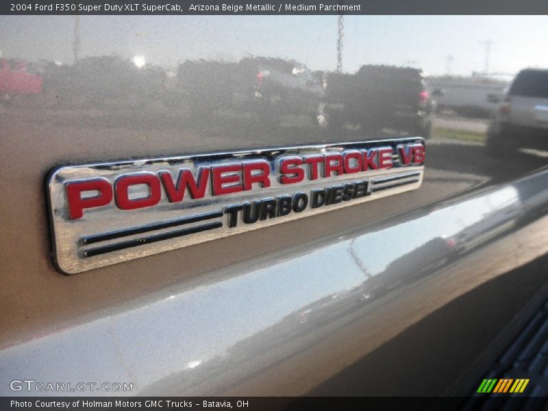 Arizona Beige Metallic / Medium Parchment 2004 Ford F350 Super Duty XLT SuperCab