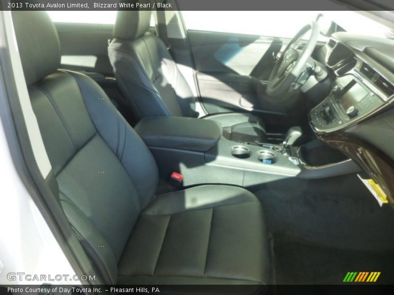 Blizzard White Pearl / Black 2013 Toyota Avalon Limited