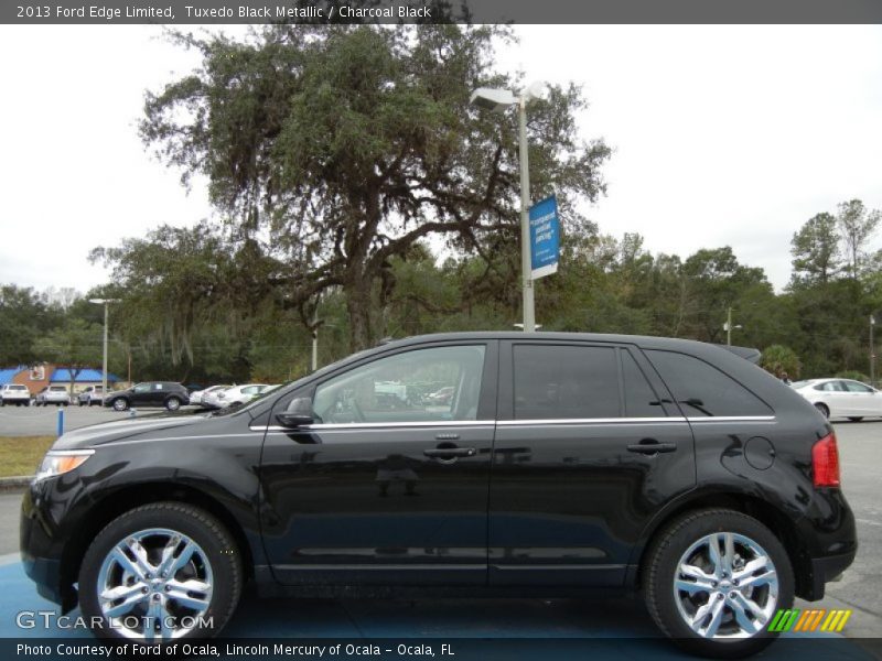 Tuxedo Black Metallic / Charcoal Black 2013 Ford Edge Limited