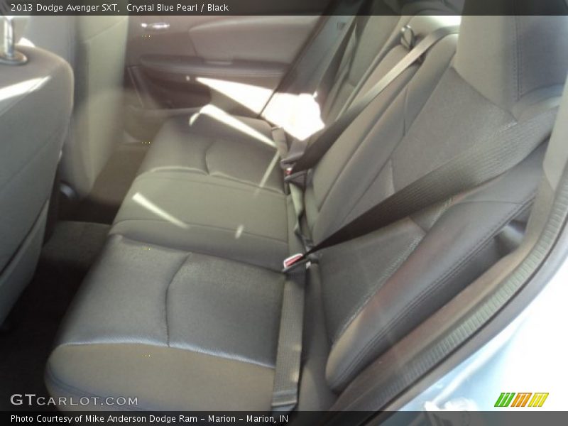 Crystal Blue Pearl / Black 2013 Dodge Avenger SXT