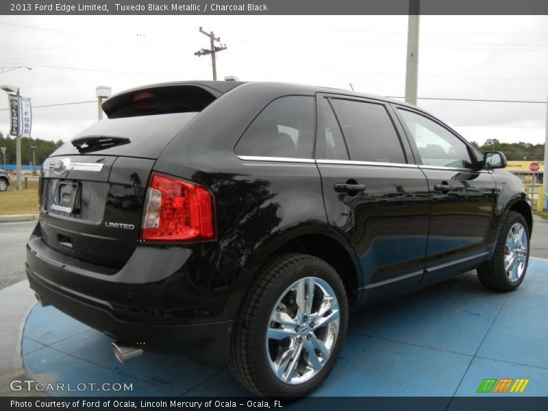 Tuxedo Black Metallic / Charcoal Black 2013 Ford Edge Limited