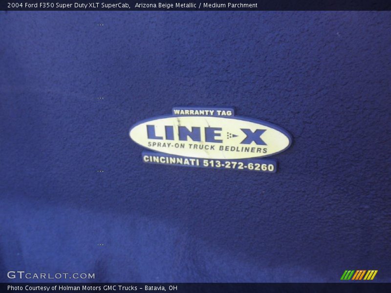 Arizona Beige Metallic / Medium Parchment 2004 Ford F350 Super Duty XLT SuperCab