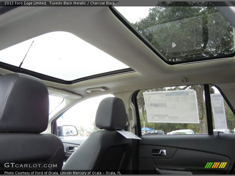 Tuxedo Black Metallic / Charcoal Black 2013 Ford Edge Limited