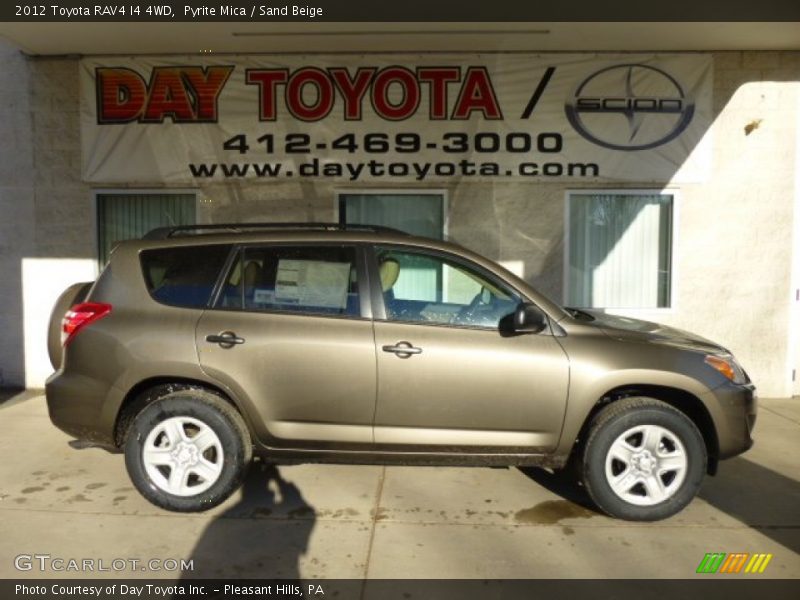 Pyrite Mica / Sand Beige 2012 Toyota RAV4 I4 4WD
