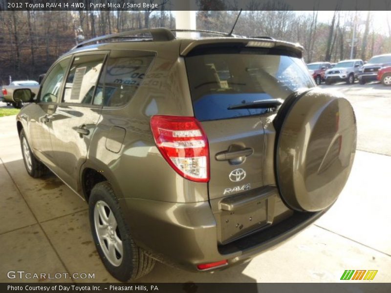 Pyrite Mica / Sand Beige 2012 Toyota RAV4 I4 4WD