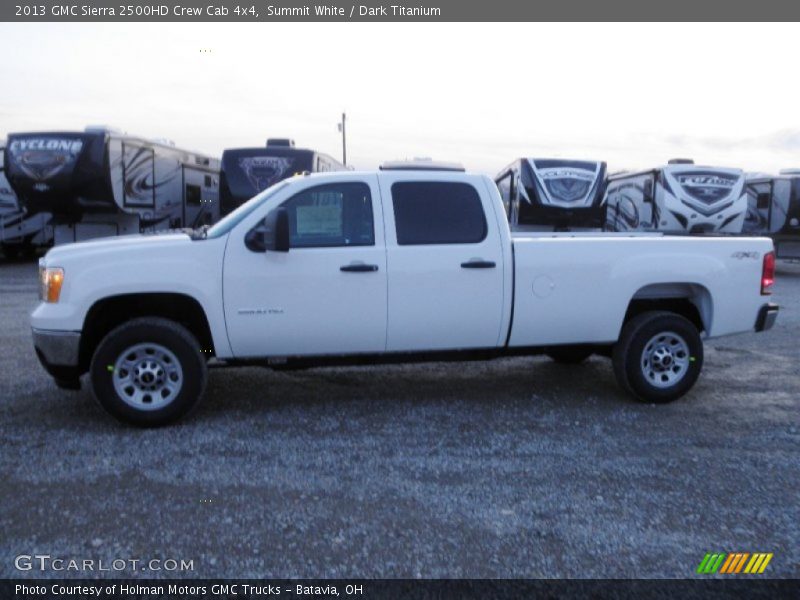  2013 Sierra 2500HD Crew Cab 4x4 Summit White