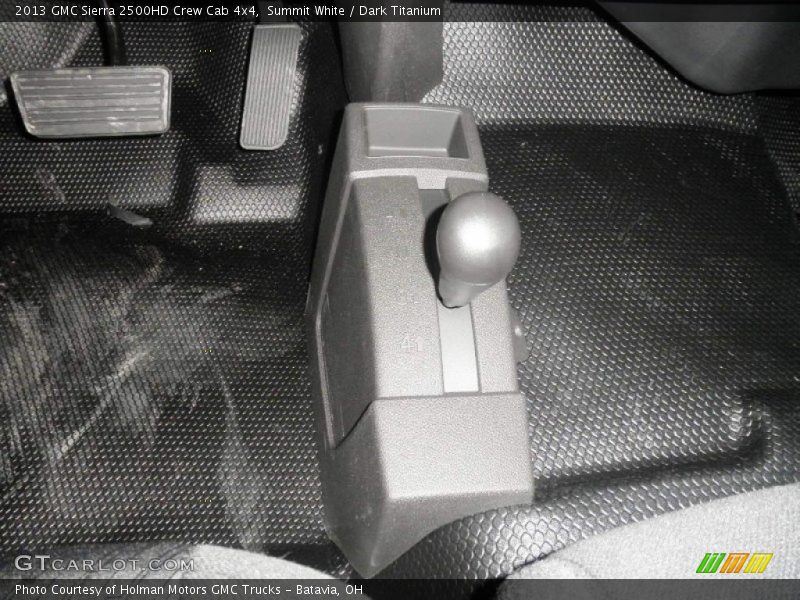 Summit White / Dark Titanium 2013 GMC Sierra 2500HD Crew Cab 4x4