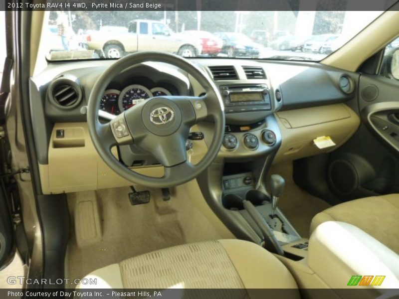 Pyrite Mica / Sand Beige 2012 Toyota RAV4 I4 4WD