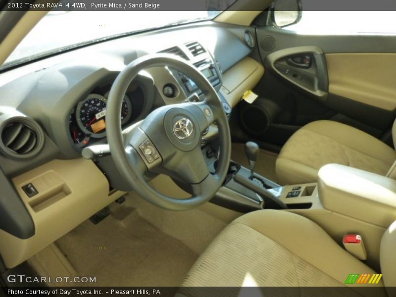 Pyrite Mica / Sand Beige 2012 Toyota RAV4 I4 4WD