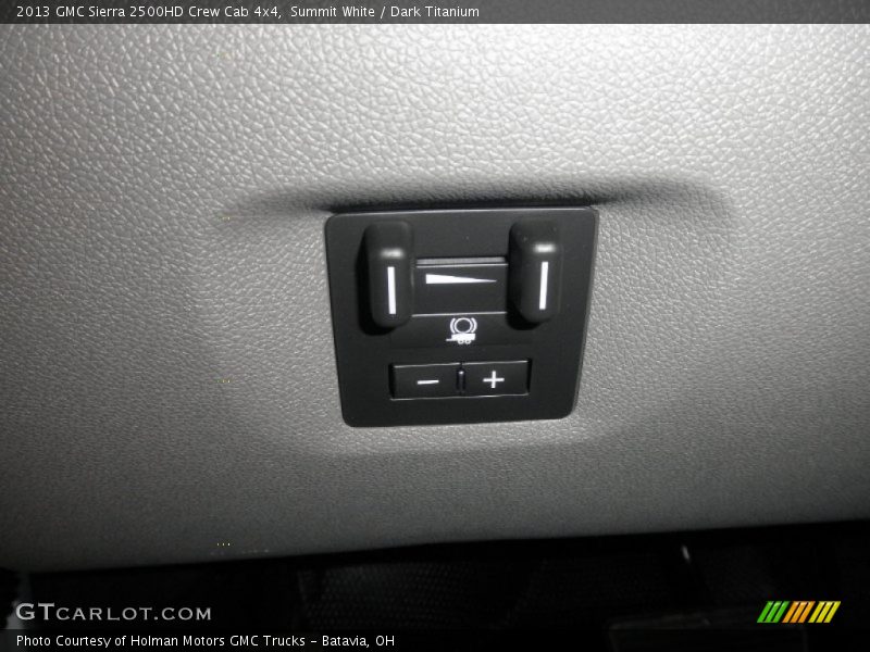 Summit White / Dark Titanium 2013 GMC Sierra 2500HD Crew Cab 4x4