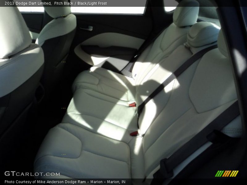 Pitch Black / Black/Light Frost 2013 Dodge Dart Limited