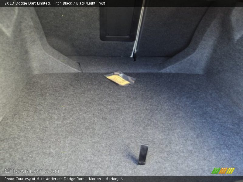 Pitch Black / Black/Light Frost 2013 Dodge Dart Limited